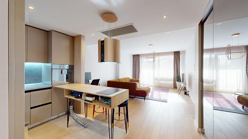 One 2022 Herastrau Towers, 2 camere 94mp Centrala, AC, Loc Parcare Subteran