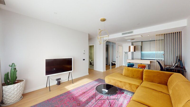 One 2022 Herastrau Towers, 2 camere 94mp Centrala, AC, Loc Parcare Subteran