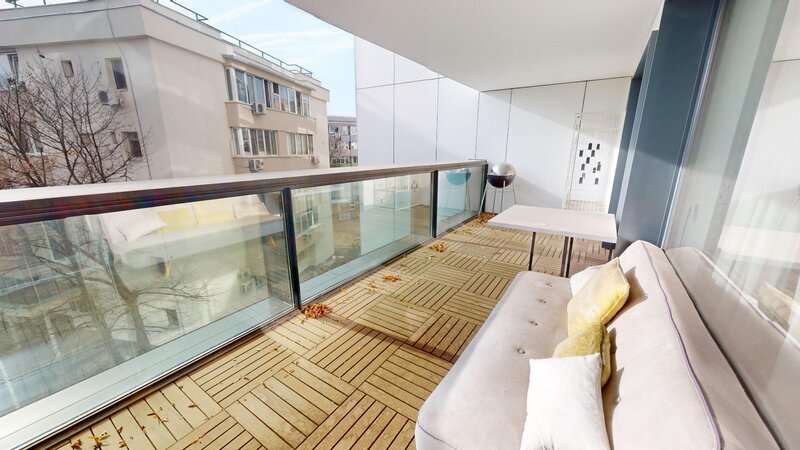 One 2022 Herastrau Towers, 2 camere 94mp Centrala, AC, Loc Parcare Subteran